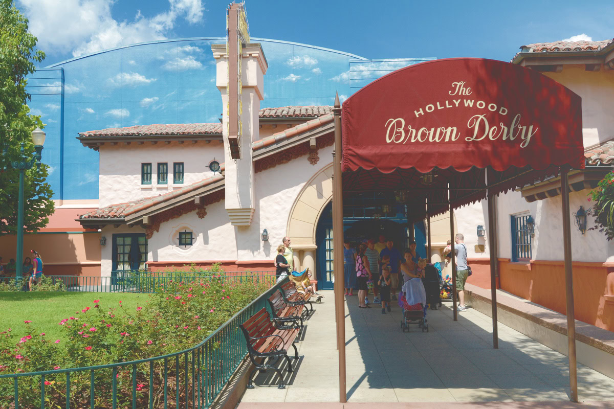 El restaurante Hollywood Brown Derby en Disney's Hollywood Studios.