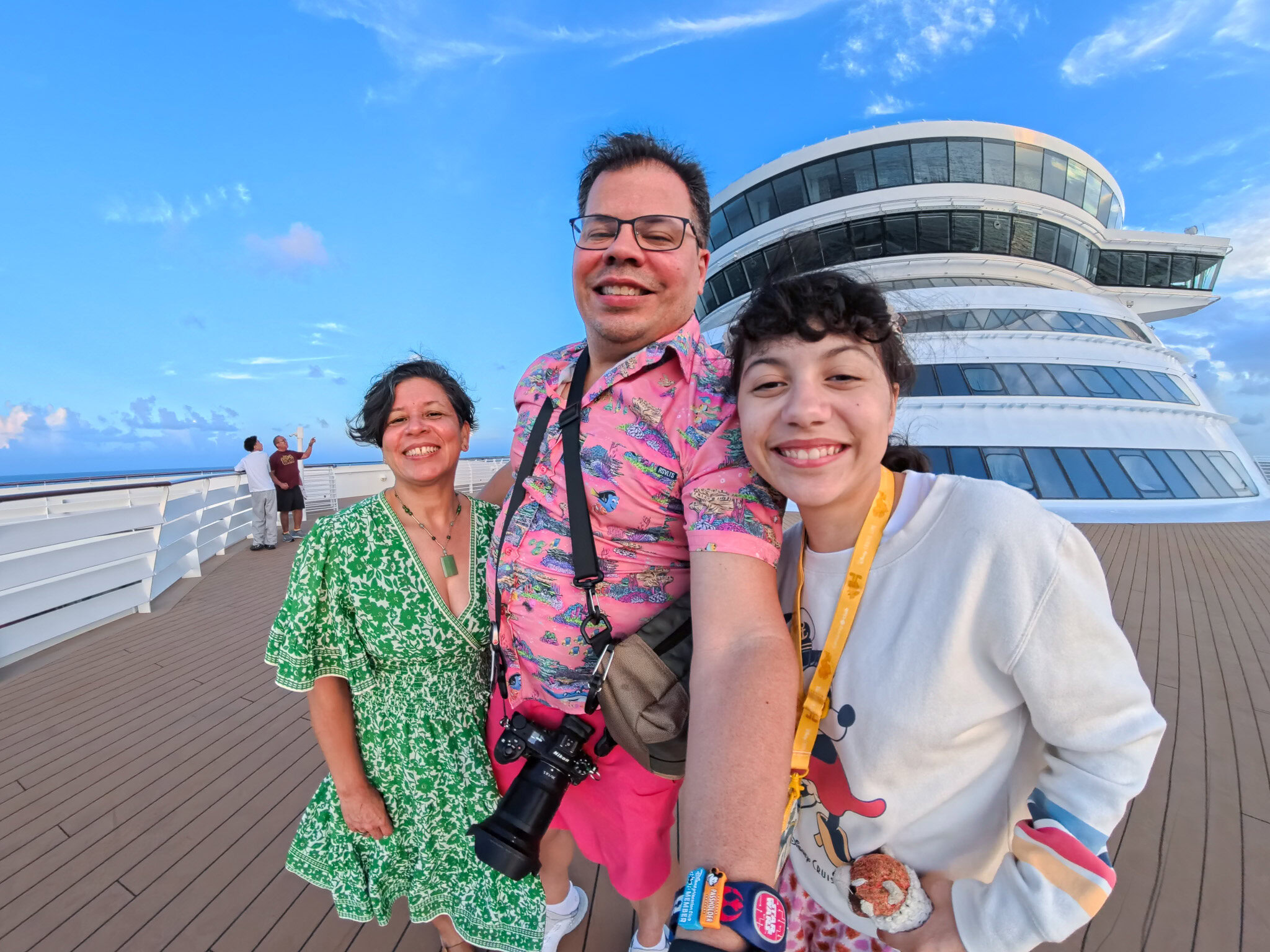 Raúl, Lucy, and Daniela