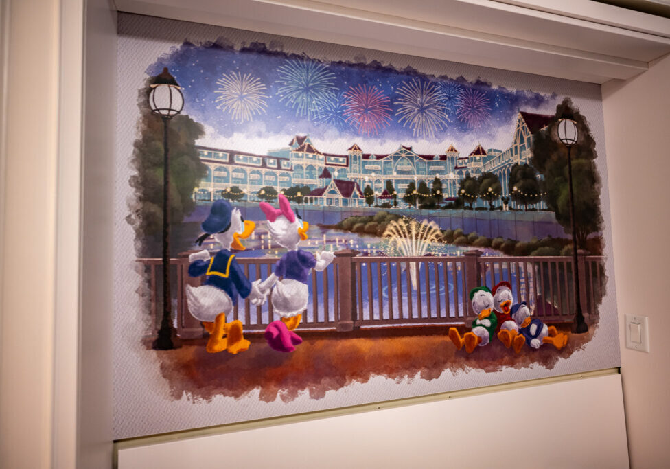 Mural of, featured above