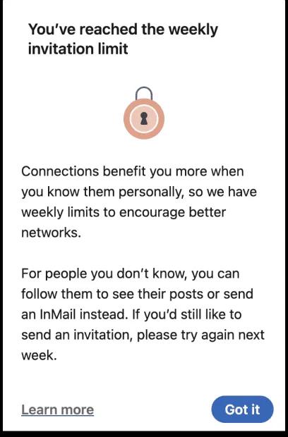 5 trucos probados para eludir el límite de invitación semanal de LinkedIn en 2025