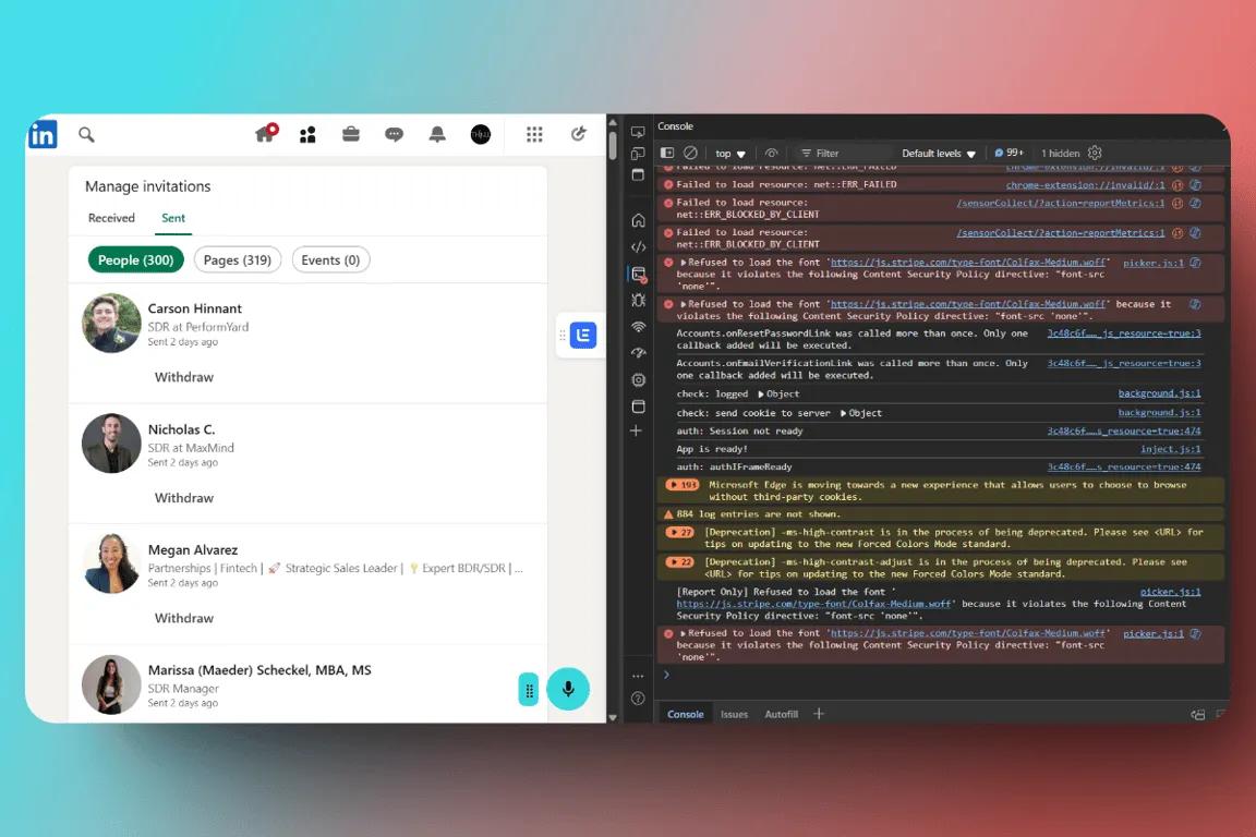 Cómo retirar masivamente las solicitudes de conexión de LinkedIn (las más antiguas primero) en 2025