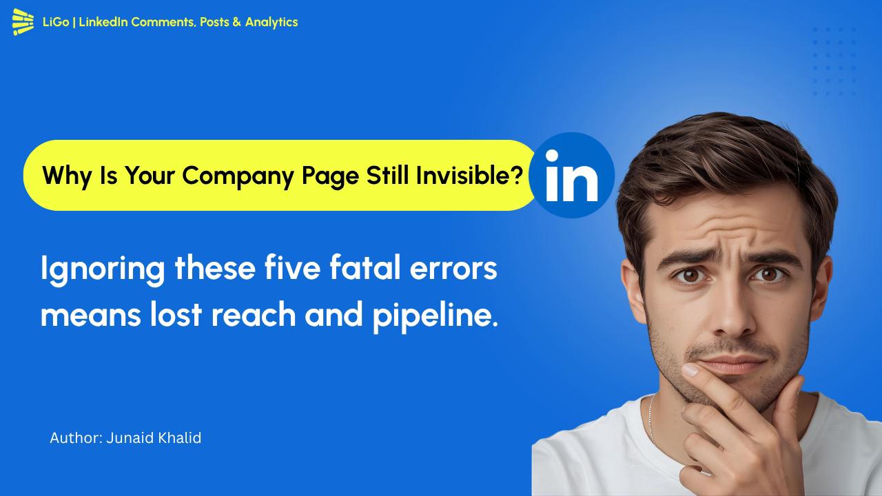 Why 93% of LinkedIn Company Pages Fail (And the 7% That Succeed)