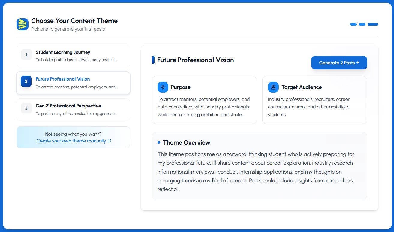 Theme suggestions
