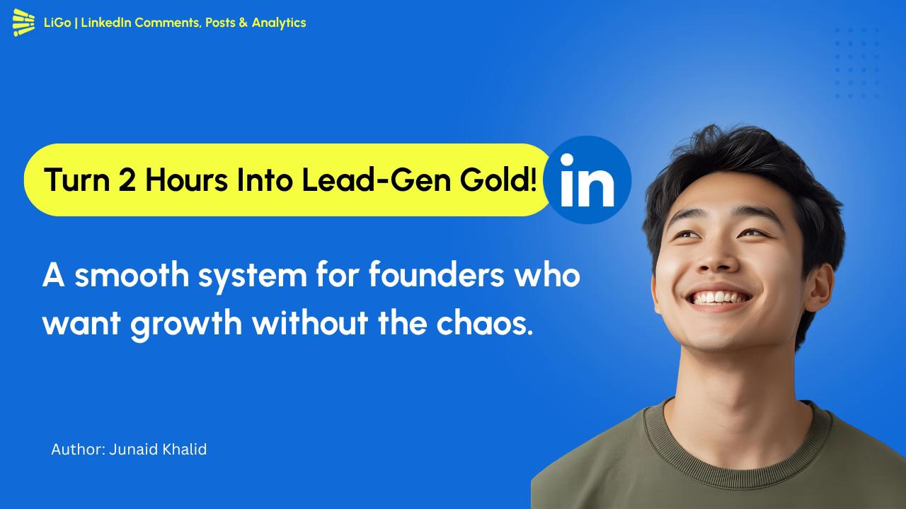 The Complete LinkedIn Content Workflow for Busy Founders: 2 Hours Per Week to Full Pipeline