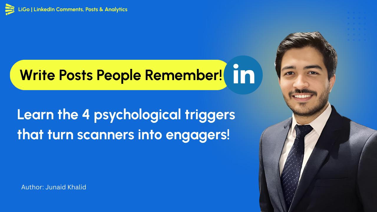 Hoe ik de LinkedIn-berichtengenerator van LiGo heb gebouwd rond de psychologie van engagement