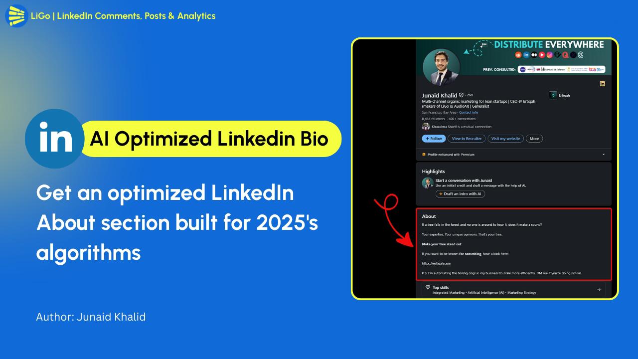 Uw LinkedIn Over-sectie kost u banen (2025 Fix)