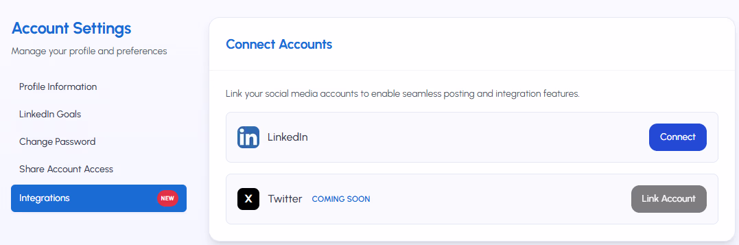 Establece conexión con LinkedIn