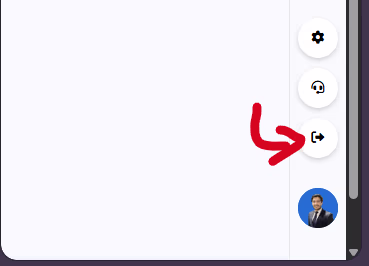 Navigation de déconnexion des extensions