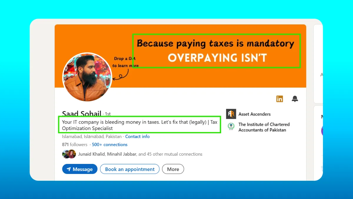 Optimiza tu perfil de LinkedIn para conseguir clientes