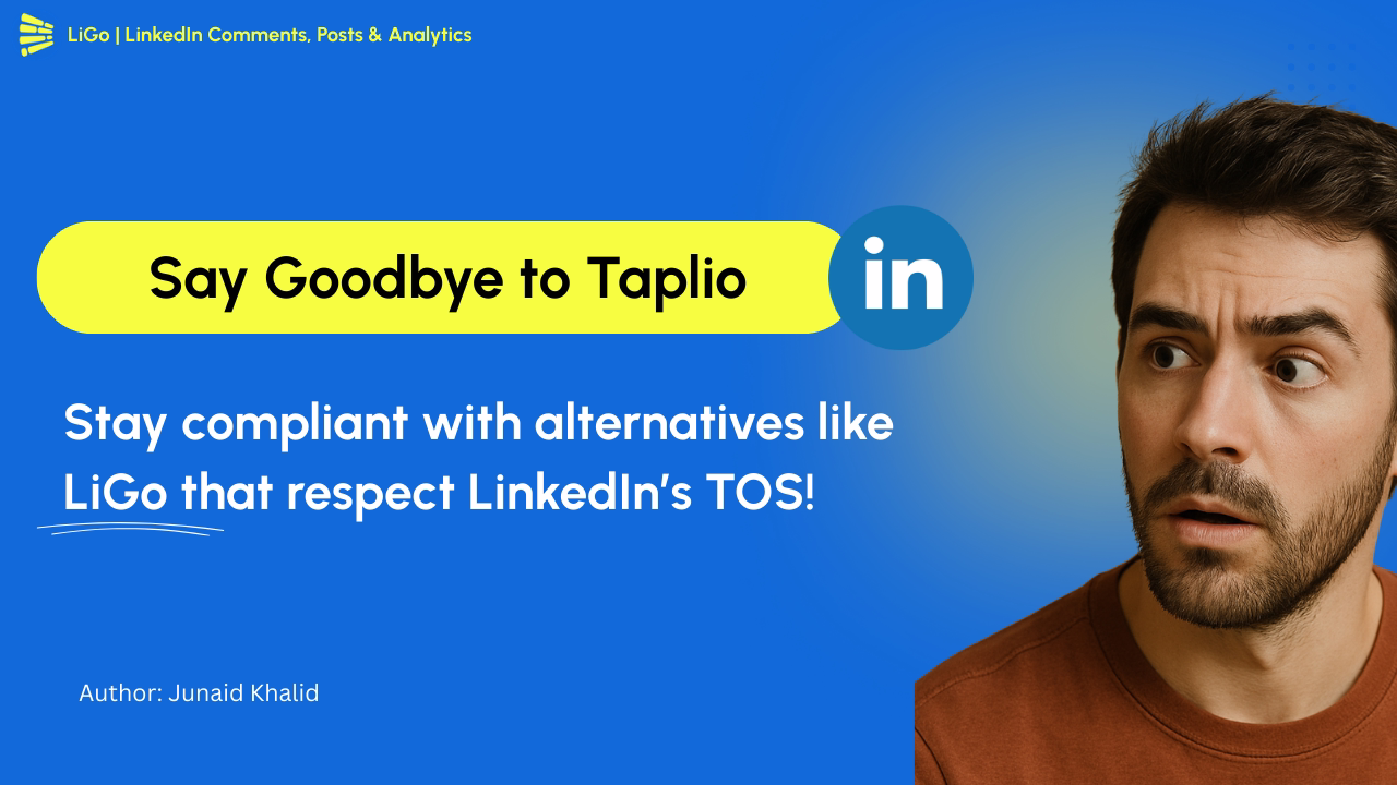 Top Taplio-alternatieven in 2025: veiligere LinkedIn-tools waardoor je niet wordt verbannen