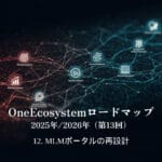 OneEcosystemロードマップ 2025年/2026年（第13回）12. MLMポータルの再設計