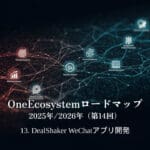 Full de ruta OneEcosystem 2025/2026 (14è)13. Desenvolupament d'aplicacions DealShaker WeChat