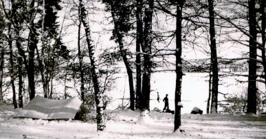 The play of the sun's rays