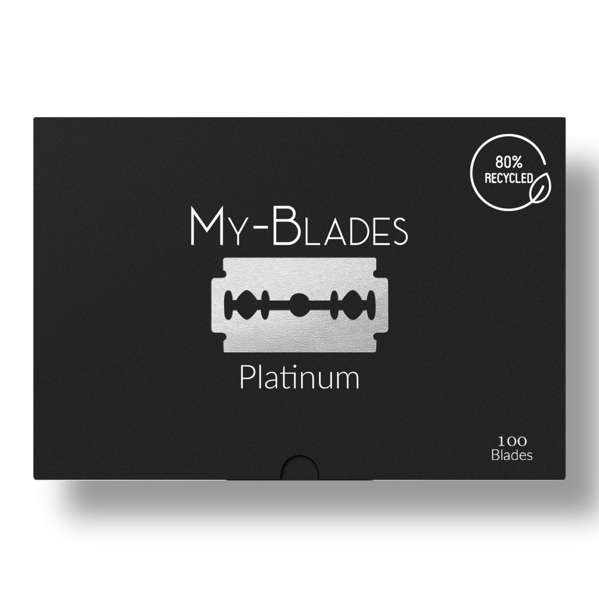 CUCHILLAS DE AFEITAR PLATINUM DOUBLE EDGE X100