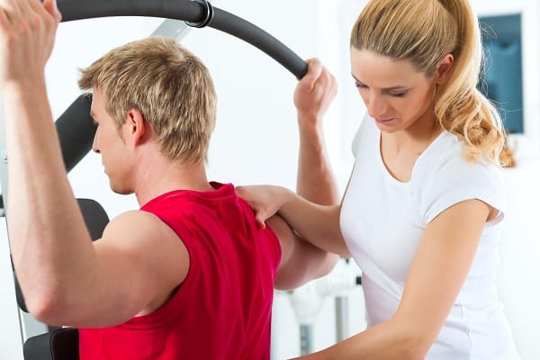 36278226 patient at the physiotherapy