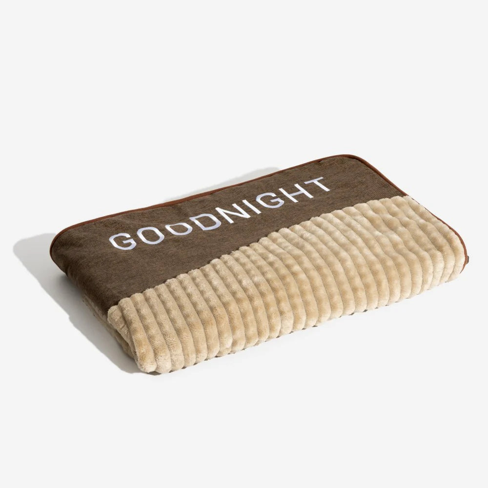 Groot dik krasbestendig hondenkussenbed ter bescherming van de wervelkolom