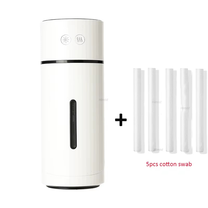 Humidificador de aire inalámbrico de 260ML Difusor de aromaterapia USB Batería recargable de 1000Mah Fabricante de niebla fría ultrasónica Nebulizador silencioso