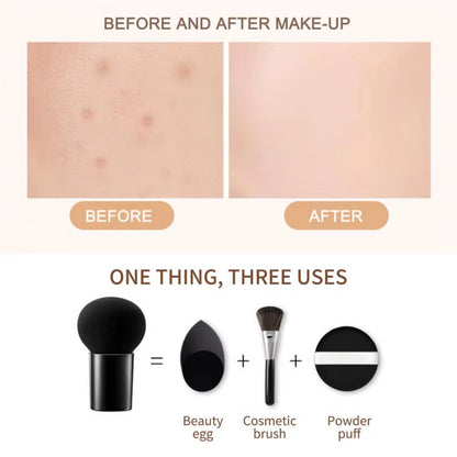 Mushroom Head Air Cushion CC Cream - Base hidratante natural y corrector para el control de la grasa y el blanqueamiento