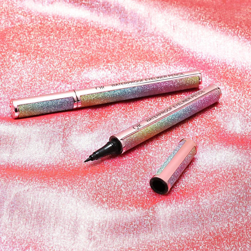 Lápiz delineador de ojos líquido resistente al agua Starry Sky - Maquillaje de ojos de secado rápido para mujeres