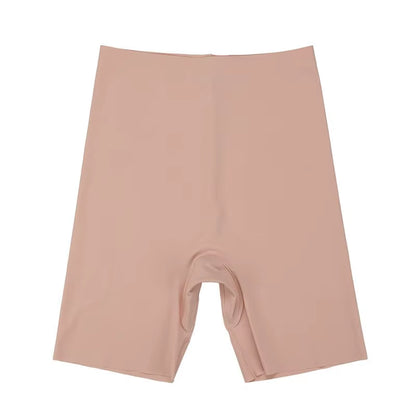 Naadloze high-waist buikcontrole boxershort voor dames - Ice Silk Hip Lift Ondergoed
