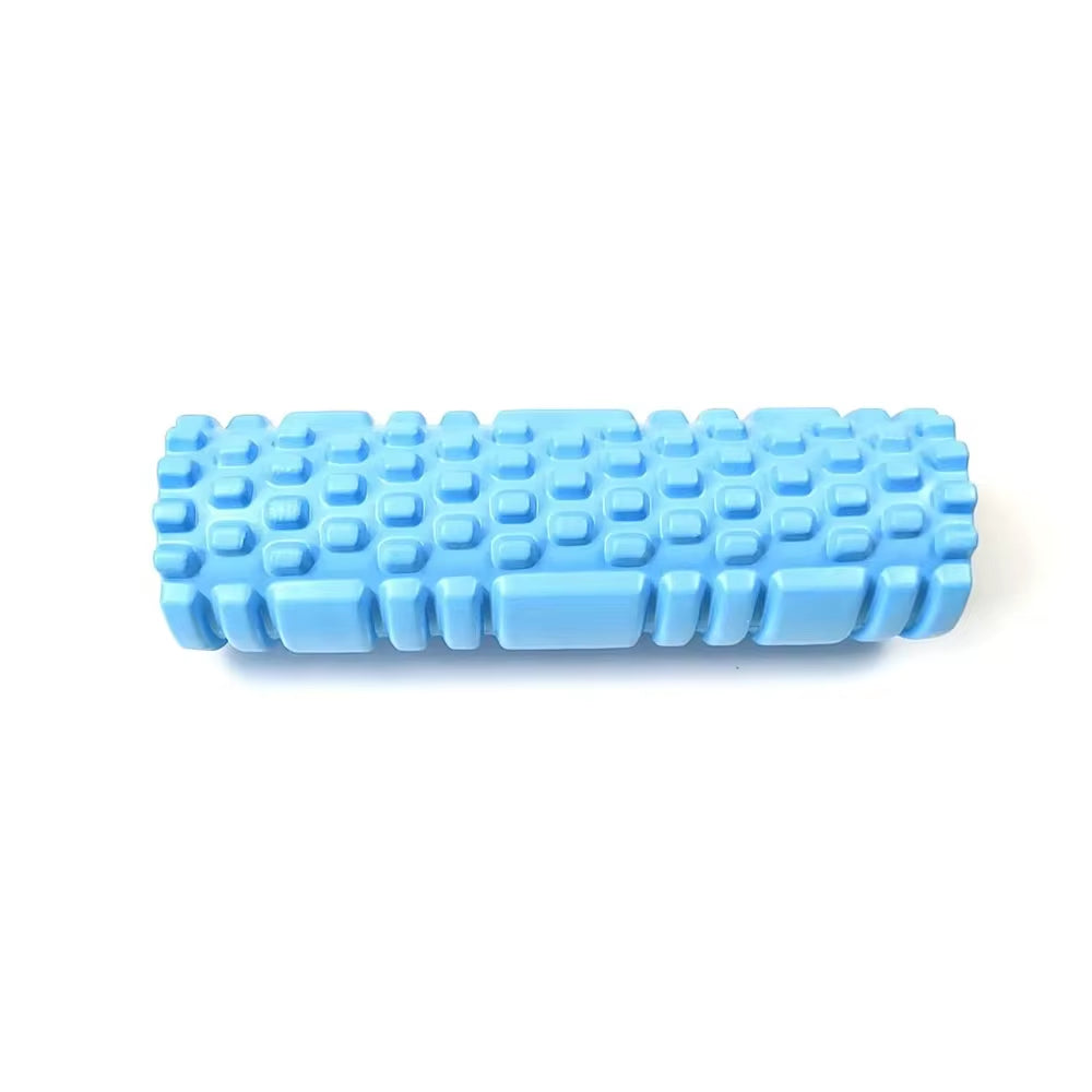 Rodillo de espuma de 26 cm para yoga y pilates - Equipo de fitness de gimnasio para masajes de espalda y entrenamientos en casa
