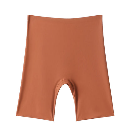 Naadloze high-waist buikcontrole boxershort voor dames - Ice Silk Hip Lift Ondergoed