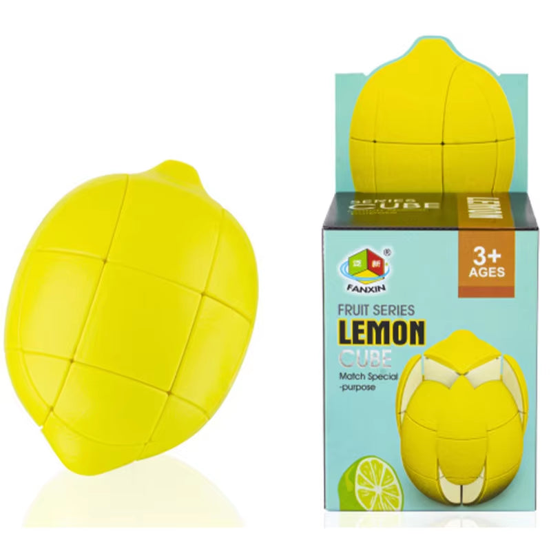 Fanxin Creatief Fruit Magische Kubus Banaan Appel Citroen Sinaasappel Peer Perzik Vroeg Leren Magische Kubus Kindergeschenken