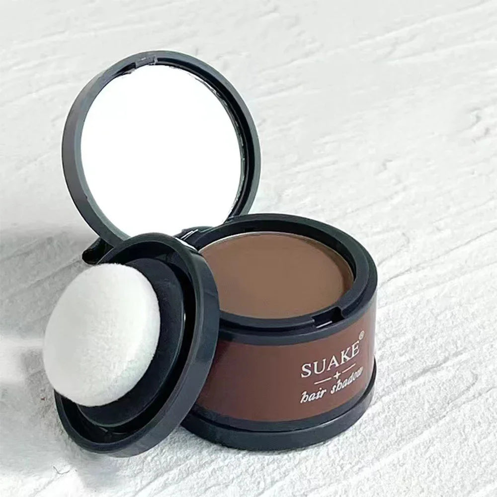 Polvo de sombra de cabello para la corrección de la línea del cabello y el control de los bordes - Corrector natural para mejorar la belleza