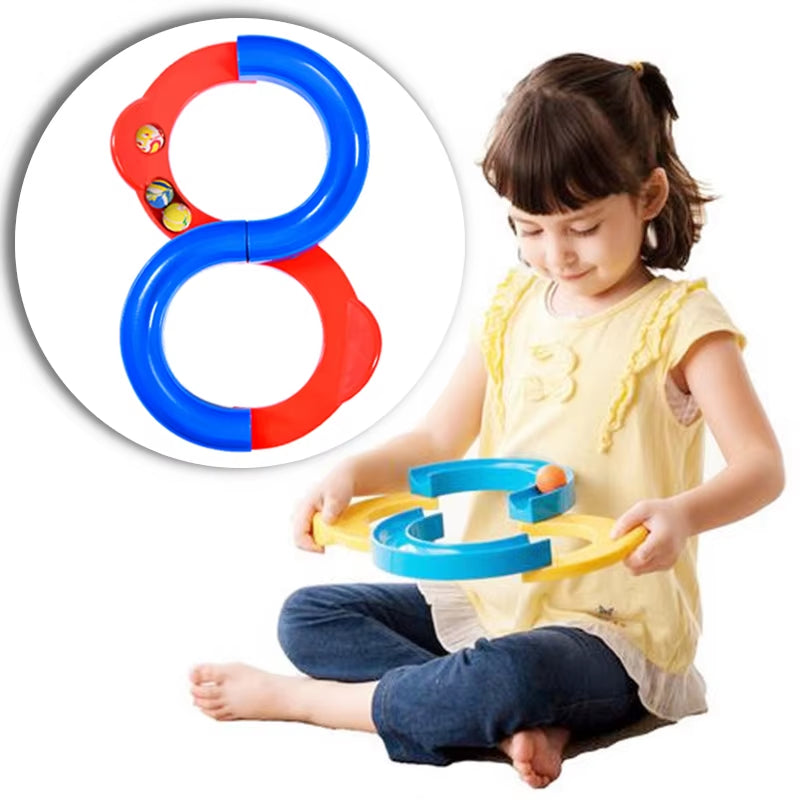 Montessori-geïnspireerde Motion Ball Track: Patience Development Toy voor kinderen - ideaal verjaardagscadeau