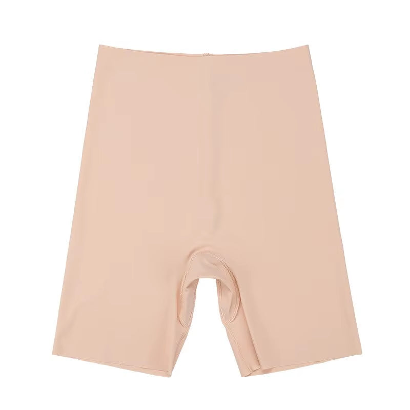 Naadloze high-waist buikcontrole boxershort voor dames - Ice Silk Hip Lift Ondergoed