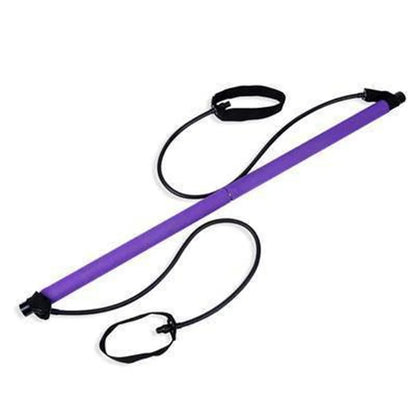Nuevo Fitness Yoga Pilates Bar Stick Crossfit Bandas de resistencia Entrenador Yoga Pull Rods Pull Rope Portátil Gimnasio en casa Entrenamiento corporal