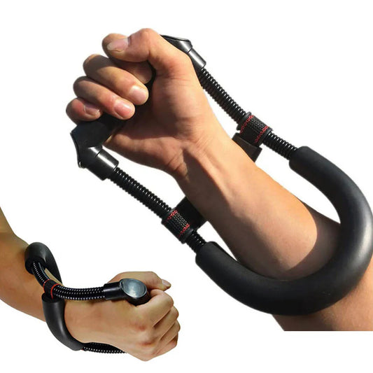 Verstelbare onderarmversteviger en griptrainer voor verbeterde polskracht en armtraining