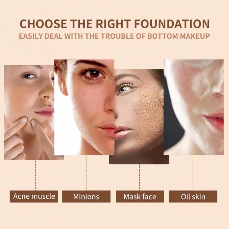 Mushroom Head Air Cushion CC Cream - Base hidratante natural y corrector para el control de la grasa y el blanqueamiento