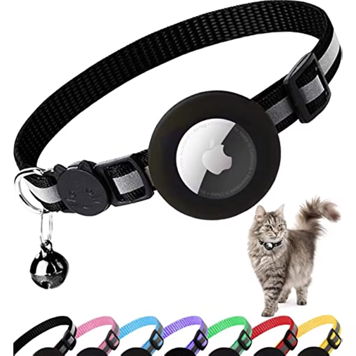 Airtag Cat, Reflective Kitten, 0.4 Inches