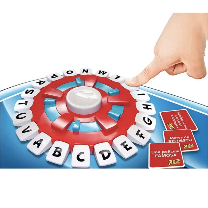 Basta: Juego de mesa de vocabulario en español atractivo para reuniones familiares y entornos educativos