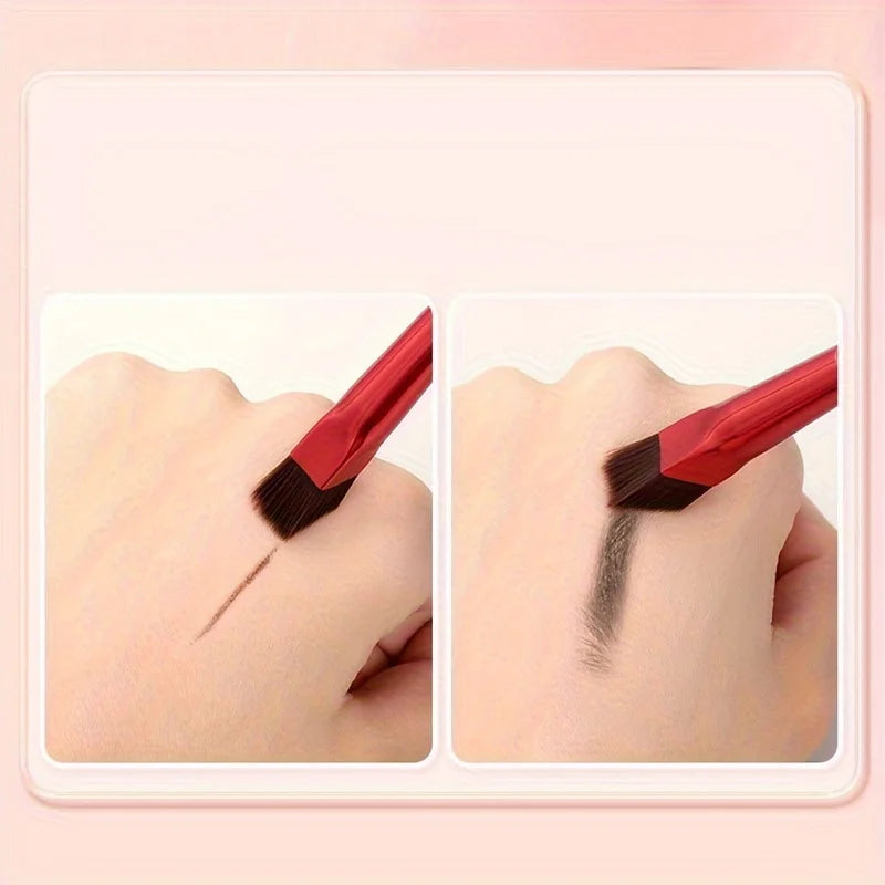 Pincel estereoscópico para cejas para una aplicación precisa y mejora del maquillaje de cejas