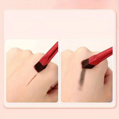 Pincel estereoscópico para cejas para una aplicación precisa y mejora del maquillaje de cejas
