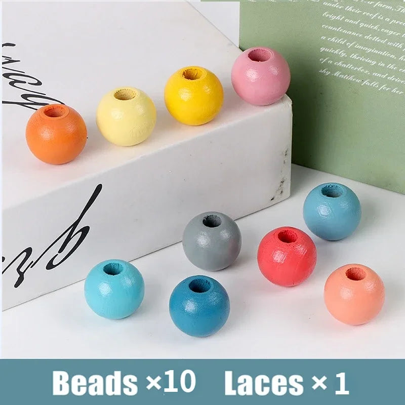 Montessori-Inspired Wooden, Fruit, Letter, and Number