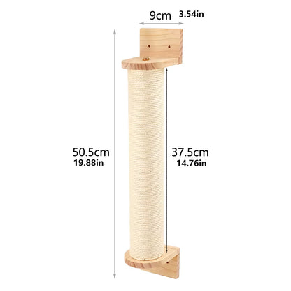 Kat Muur Klimmen Plank Stappen Ladder Krabpaal Scratcher Bed Schuilhuis voor Katten Boomtoren Huisdier Meubels Accessoires