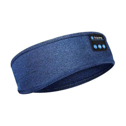 Auriculares compatibles con Bluetooth Diadema deportiva para dormir Auriculares inalámbricos elásticos Máscara musical Diadema inalámbrica para los ojos