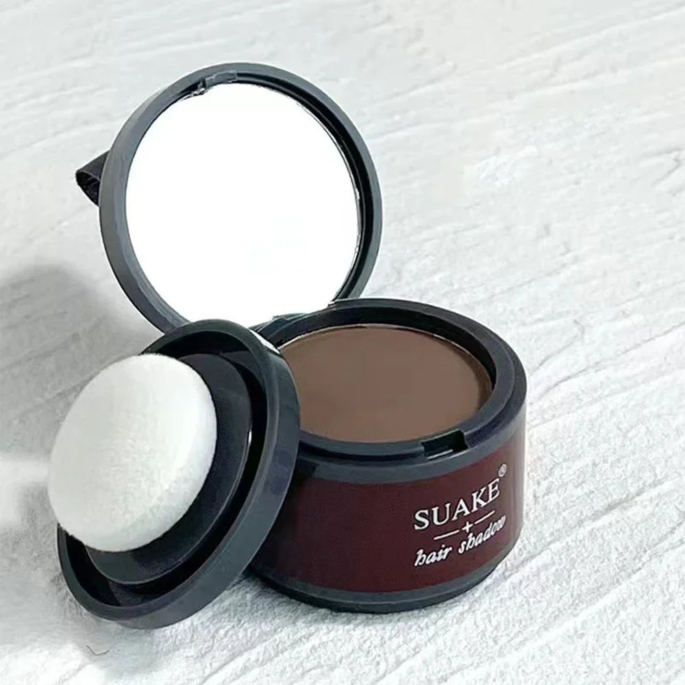 Polvo de sombra de cabello para la corrección de la línea del cabello y el control de los bordes - Corrector natural para mejorar la belleza