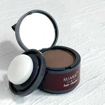 Polvo de sombra de cabello para la corrección de la línea del cabello y el control de los bordes - Corrector natural para mejorar la belleza