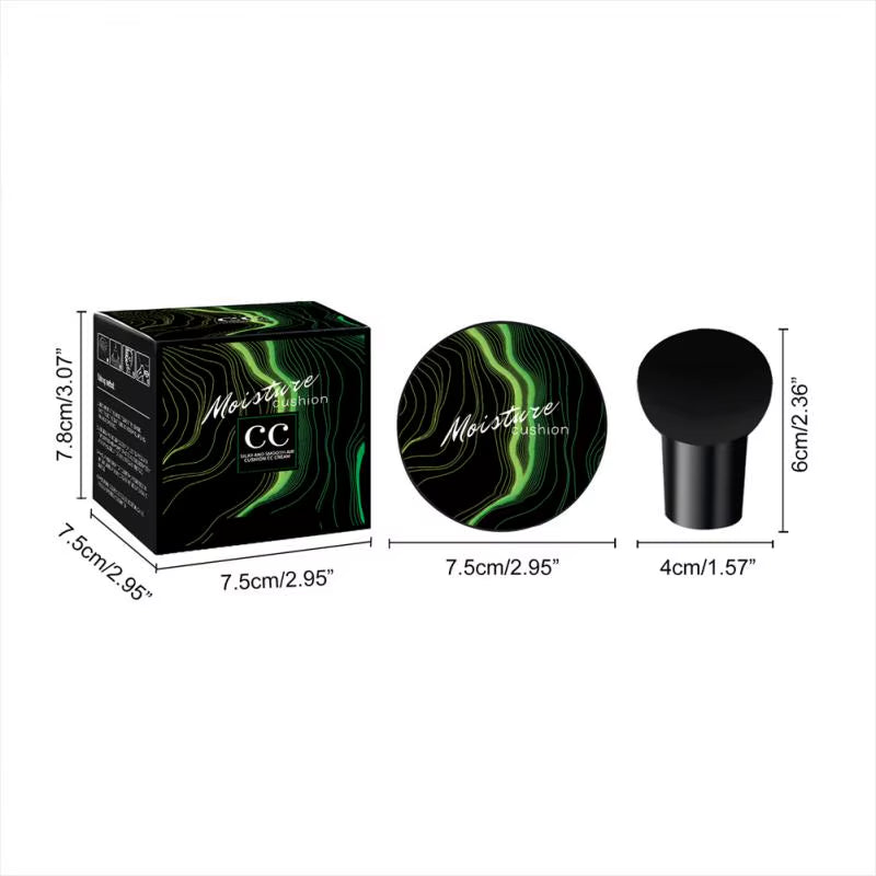 Mushroom Head Air Cushion CC Cream - Base hidratante natural y corrector para el control de la grasa y el blanqueamiento