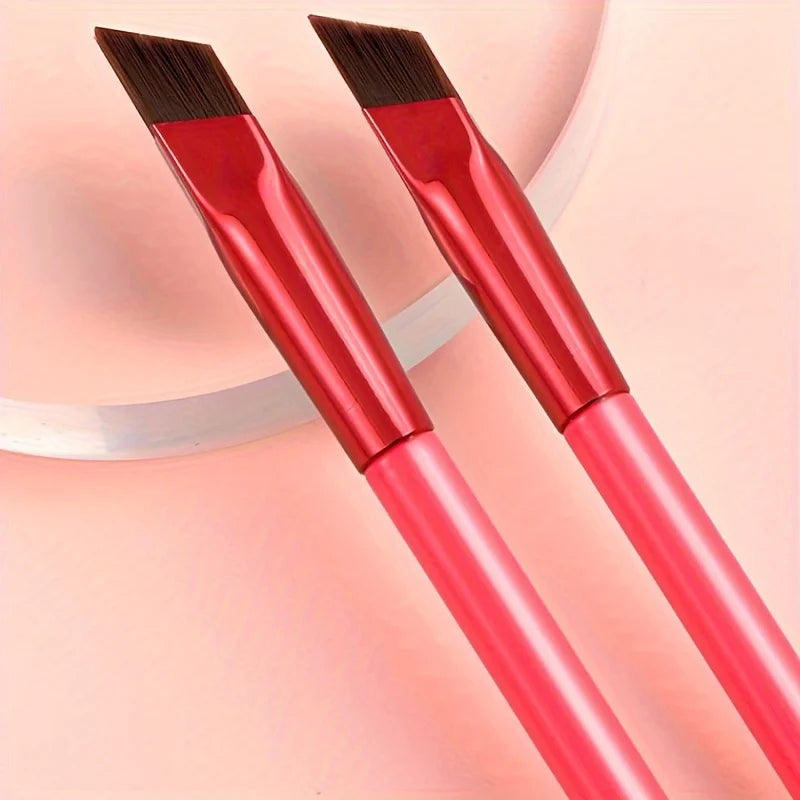 Pincel estereoscópico para cejas para una aplicación precisa y mejora del maquillaje de cejas