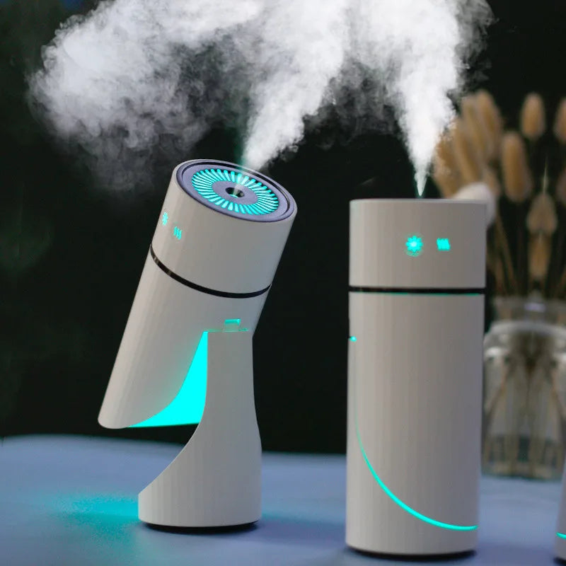 Humidificador de aire inalámbrico de 260ML Difusor de aromaterapia USB Batería recargable de 1000Mah Fabricante de niebla fría ultrasónica Nebulizador silencioso