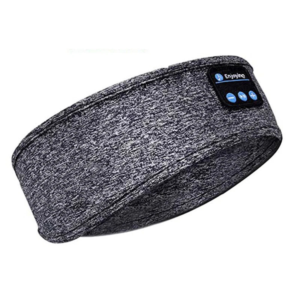 Bluetooth-compatibele koptelefoon Sport slapen hoofdband Elastische draadloze hoofdtelefoon Muziek oogmasker Draadloze oogheadset hoofdband