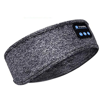 Auriculares compatibles con Bluetooth Diadema deportiva para dormir Auriculares inalámbricos elásticos Máscara musical Diadema inalámbrica para los ojos