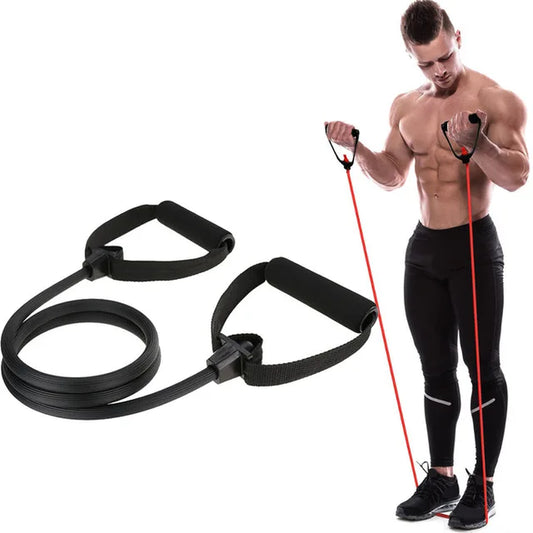 Nuevo Fitness Yoga Pilates Bar Stick Crossfit Bandas de resistencia Entrenador Yoga Pull Rods Pull Rope Portátil Gimnasio en casa Entrenamiento corporal