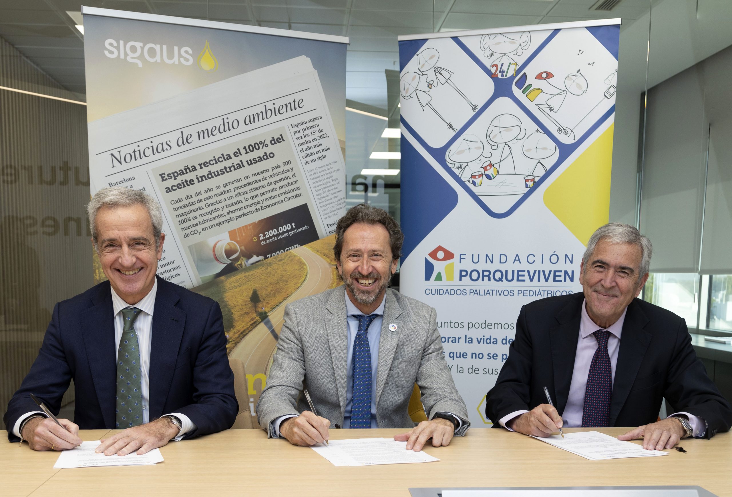 SIGAUS Agreement and the Porque Viven Foundation