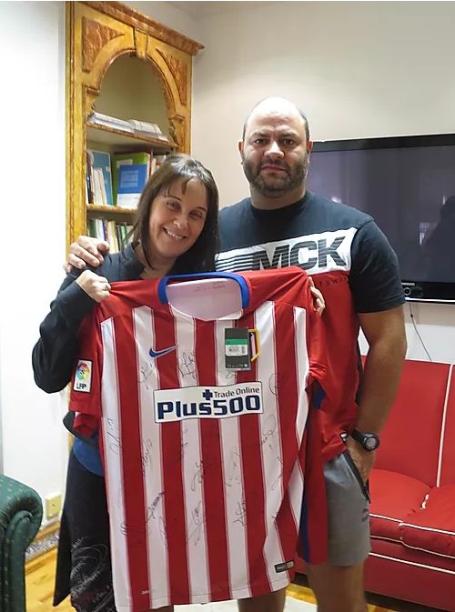 Palliative care, a woman, sharing illusion.